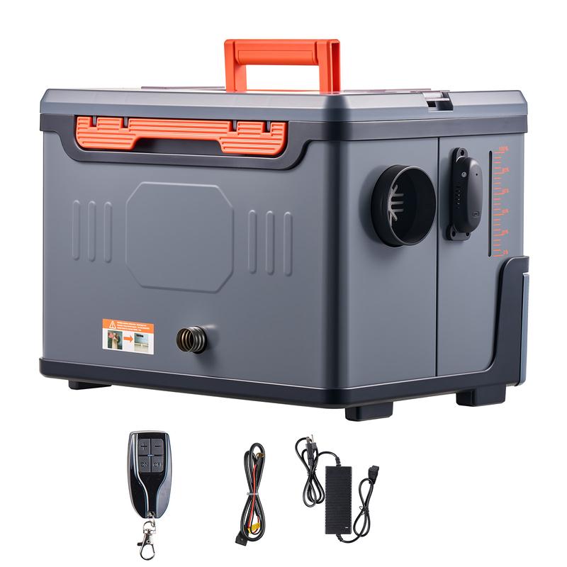 SucceBuy Diesel Heater, 8KW, DC 12V/24V All in One Portable Diesel Air Heater Remote Control and LCD Screen for Trucks Vans RVs