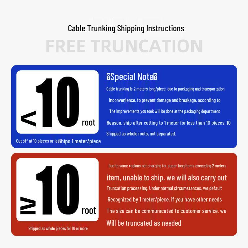 PVC Cable Management Trunking Box - Surface Mounted, Flame Retardant, Plastic Wiring Solution