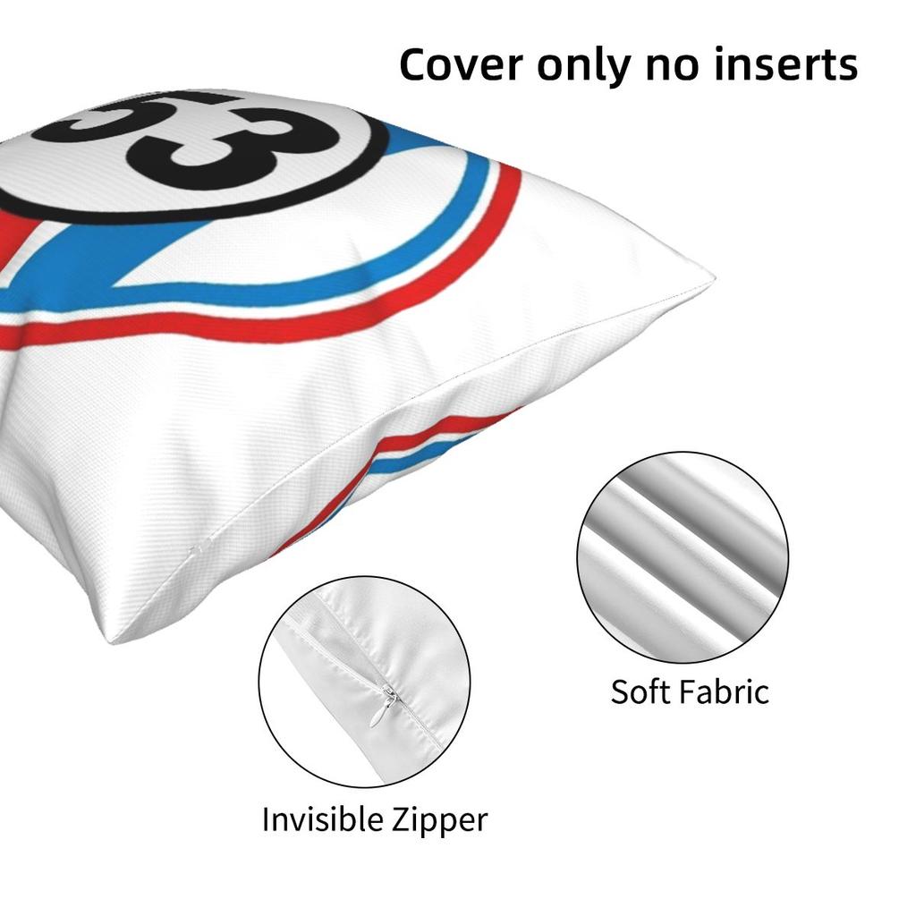 Herbie Cnumber 53 The Love Bug No Square Pillowcase Cushion Cover Pillow Case Throw Pillow Cover for Home Sofa Living Room