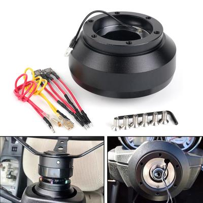 Kit d'adaptateur de moyeu court à 6 trous pour volant pour Fit, Civic, ILX 135H Adaptateur de moyeu court