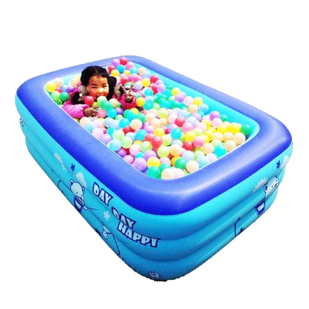 120/130/150cm Baby Home Use Paddling Pool Inflatable Swimming Pool Freeshipping Kids Inflatable Pool Blue Children Bathing Tub