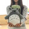 30/40/55/70cm Lachende Totoro Pluche Speelgoed Gevuld Film Anime Totoro Dier Pop met Lotusblad Totoro Pluche Speelgoed Decor
