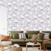 Teddy Bears Clouds Hearts Wallpaper for Living Room and Bedroom 50x1000
