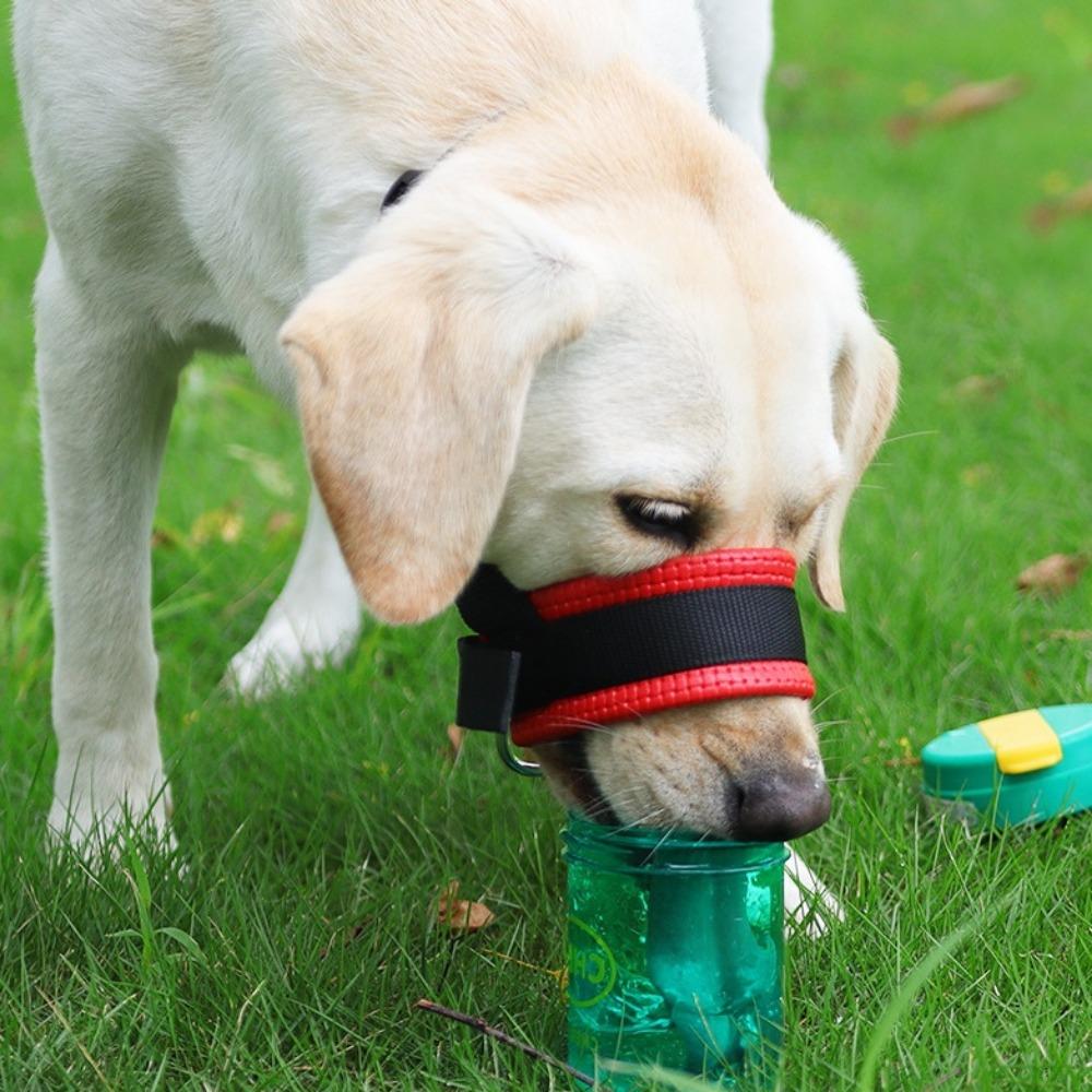 Adjustable Dog Muzzle Prevent Biting and Barking Safety Breathable Pet Muzzle Prevent Accidental Ingestion of  Dog Mouth Cover