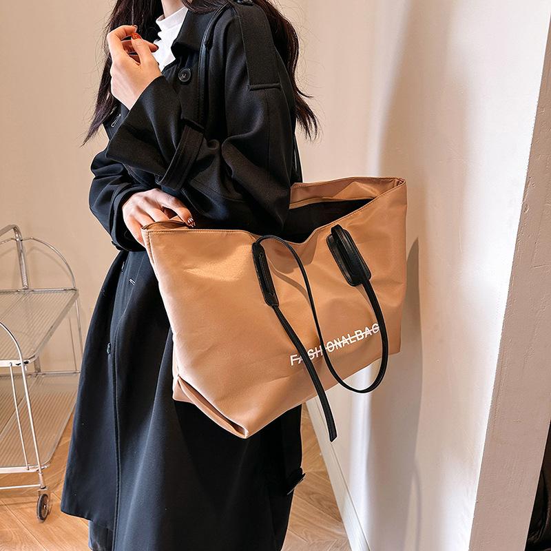 Nylon Cloth Tote Bag 2 New Shoulder Bag Women's Bag Simple Handbag Large Capacity Batch