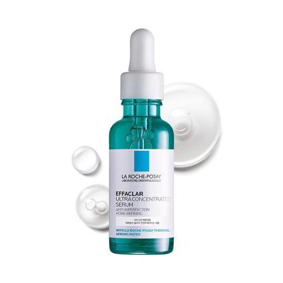 La Roche Posay Effaclar Serum 30ml Promotion (Effaclar Foam 15ml + Ubi Tone-Up Clear 3ml Free)