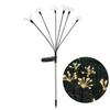 Solar Garden Lights Twinkling Firework Lights with 2 Modes 60LED Waterproof Solar-Powered Lamp for Outside Yard Pathway Decor