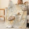 Warm Flannel Throw Blanket: Lightweight, Soft & Plush – Cozy for Sofa, Bedroom, Home Decor, Ideal for Halloween, Christmas