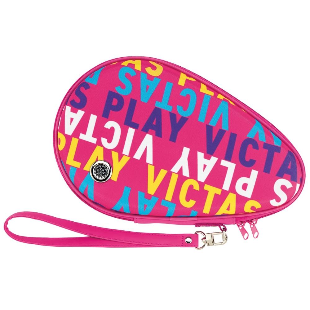 

VICTAS VICTAS table pong rackets case print round rackets case hot pink 7100 672111