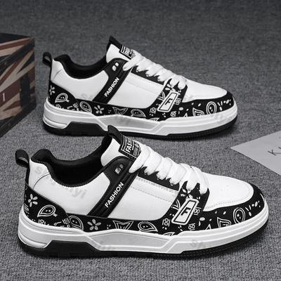 Chaussures décontractées pour hommes, confortables, à plateforme, nouvelle mode automne, respirantes, à lacets, vulcanisées