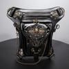 Steampunk Retro Motorrad Umhänge- & Hüfttasche mit Nieten