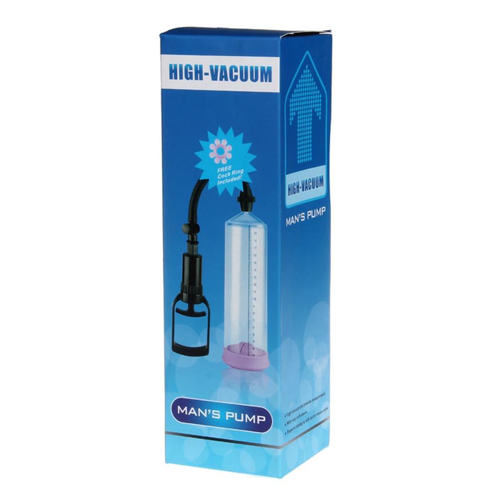 Dick Pump With 3 Color Silicone Sleeve Effective Penis Enlargement Pump Erection Penis Extender