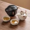 Portable Ru Kiln Ceramic Travel Tea Set