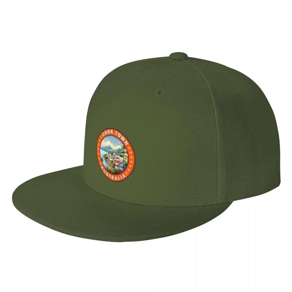 Cooktown Queensland Australia Travel Art Badge Baseball Cap Cosplay Anime Hat western Hat Caps Unisex Womens