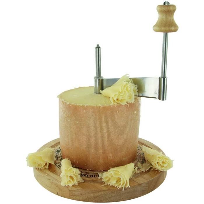 RACLOIR A FROMAGE AVEC CLOCHE 18CM