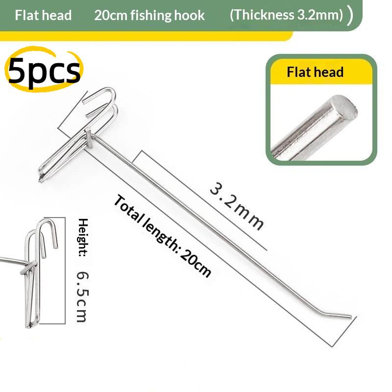 5pcs Stainless Steel Grid Wall Hooks Heavy Duty Rust Proof for Garage Kitchen Small Business Display