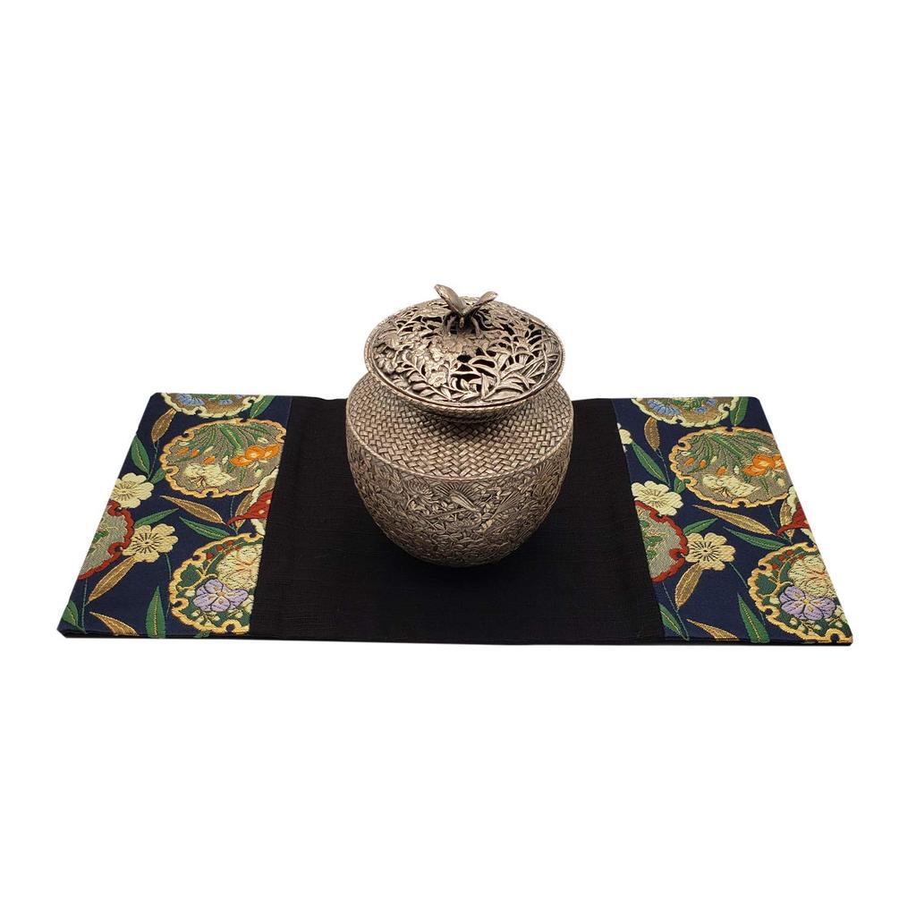 Perfect for this woven vase mat features a texture and is ideal for displaying incense and samurai Japanese-style rooms, Japanese-style sash-like