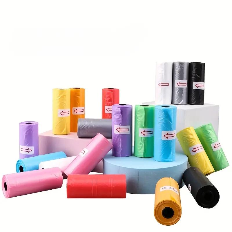 

300 шт. мешки для мусора, бытовые кухни, ванные комнаты, офисы, утолщенные одноразовые непрерывные рулоны, экологически чистые