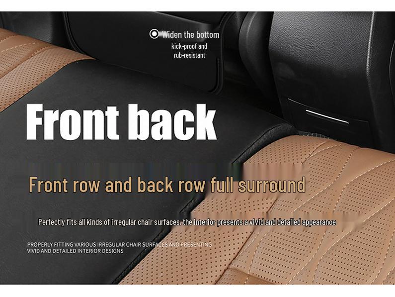 BYD Tang DM Full Leather Car Seat Cushion - Universal, All-Season, Seven-Seat Compatibility