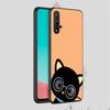 KT64 Chococat Case for Xiaomi Poco X6 X4 M5 M6 F5 F6 C65 C55 C50 C51 C40 Redmi Note 7 8 14C A3X 13C 12C 11 10A 9C Pro Black Sofe Cover