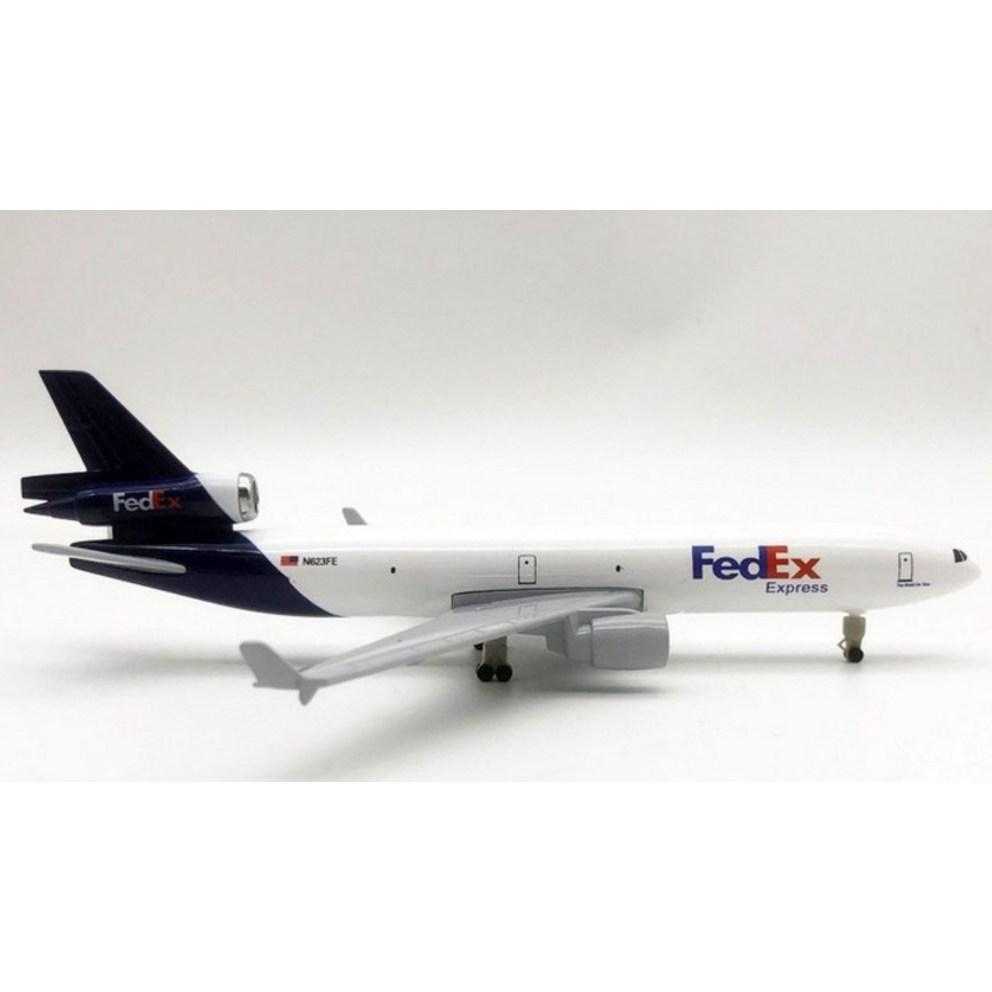 FedEx MD-11 Diecast Model letadla 20 cm s stojánkem
