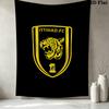 Alittihad Club Wall Tapestry Aesthetic Wall Hanging Printed Fabric Blanket Decorative Tapestries For Bedroom Living Room Home Decor