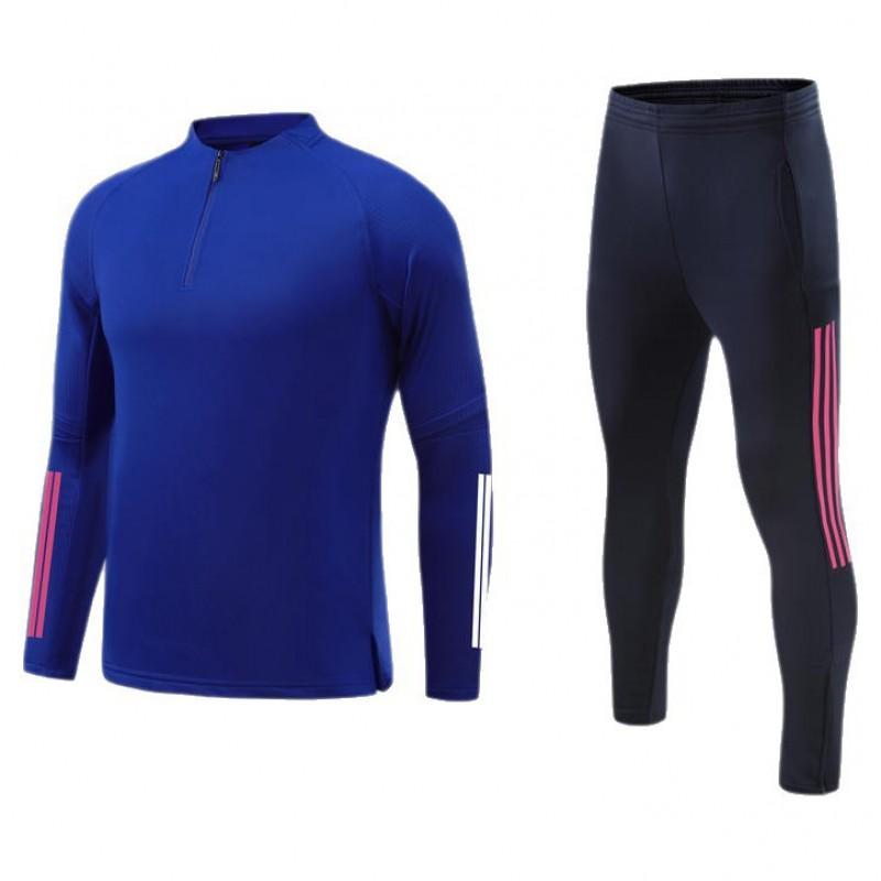 Quick-Dry Running Sportswear Set Men Women Kids Lightweight Long Sleeve Athletic Outfit Winter