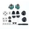 For PS4 JDS 030 011 040 050 Controller Repair Set L1 R1 L2 R2 Trigger Buttons 3D Analog Sticks Cap Conductive Rubber Screwdriver