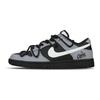 Nike Dunk Abrasion Resistant Low Top Skateboard Shoes Unisex Black Gray DD1391-100(Team882-)
