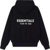 Fear of God Essentials Classic Hoodie Vintage Black Men Tops 192AS252061F