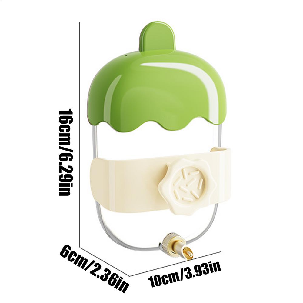 Bird Cage Water Dispenser Automatic Bird Water Feeder Non-Slip Pet Cage Waterer For Parakeet Cockatiels Budgies Lovebirds Canary