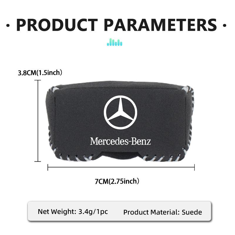 ECLD4 Car Seat Belt Anti Scratch Buckle Protector Cover Accessories For Mercedes Benz W211 W124 W176 W177 C180 C200 C260 C300 GLC CLE