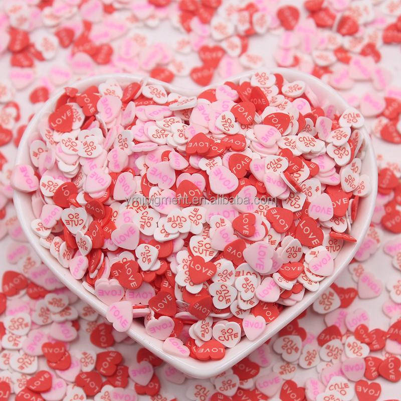 5mm Fruits Shape Christmas Halloween Sprinkles Polymer Clay Slices for Nail Slime Epoxy Resin Craft Diy