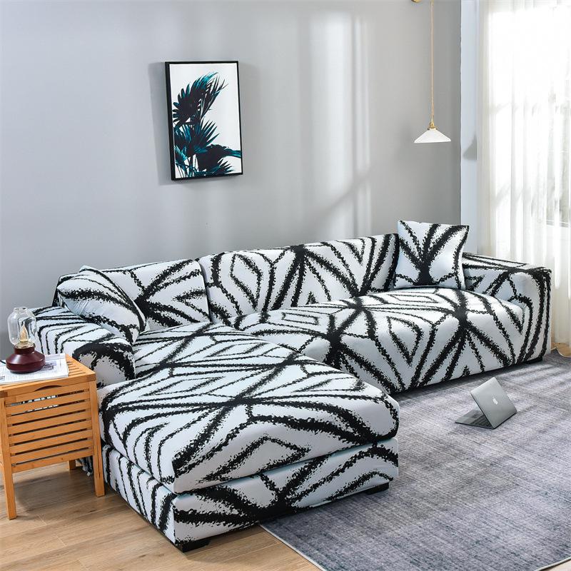 Multisize Stretch Sofa Slipcover: Fits Single To Four Seater