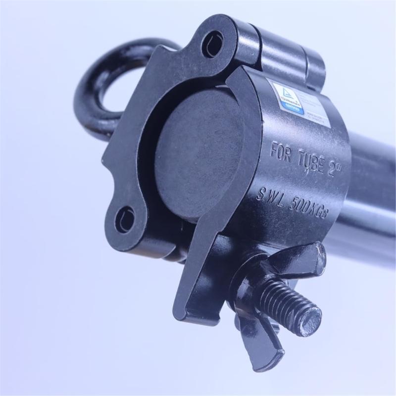 Aluminum Stage Light Pipe Clamp Replacement Tubing Clamp Fastner Hardware Accessories for Quick to Installation