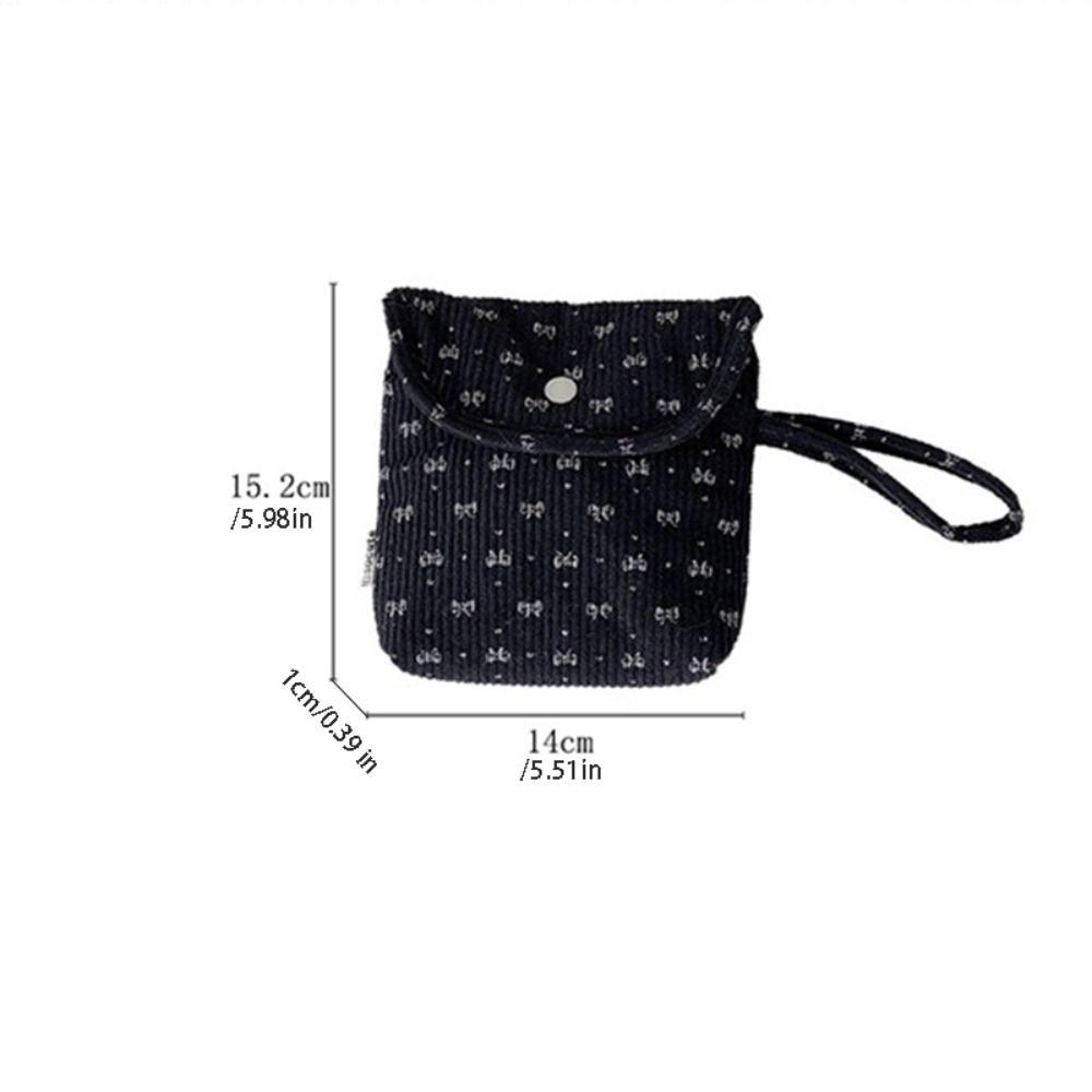 Large Capacity Sanitary Napkin Storage Bag Portable Mini Cosmetic Bag Outdoor