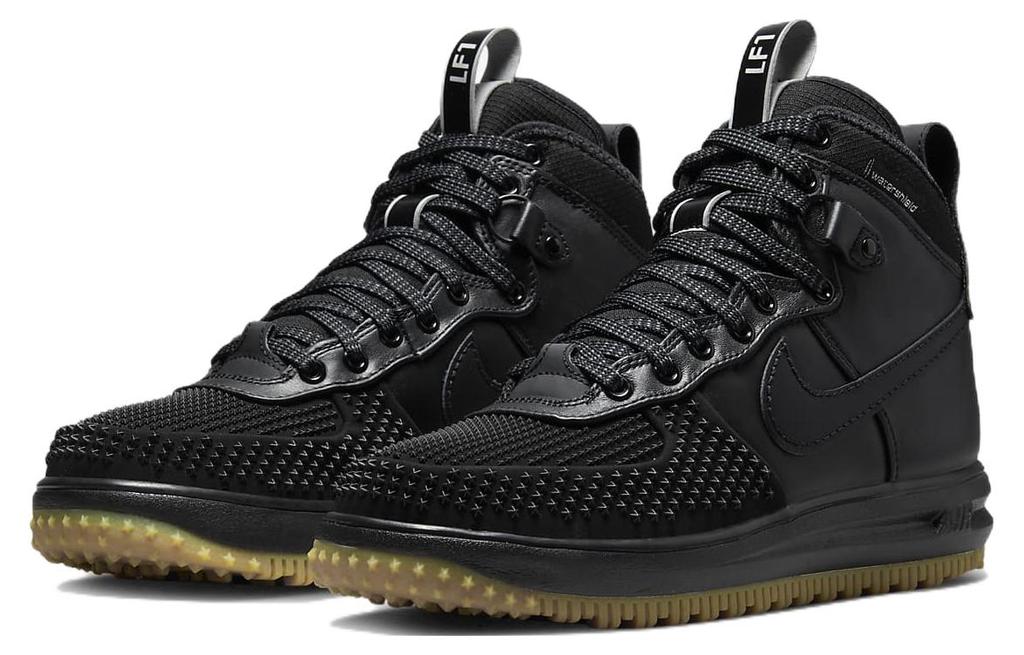 Nike Lunar Force 1 Duckboot Czarne Guma 805899-003