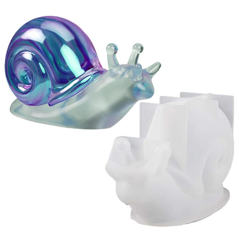 

Snail Resin Mold Animals Silicone Resin Molds 3D Cute Snail Casting Resin Mold For Epoxy Resin DIY Craft Decoration Valentine China Mainland