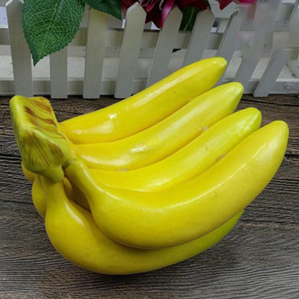 Decor Fake Banana Prop Party Foam Yellow Home Table Decoration Lifelike