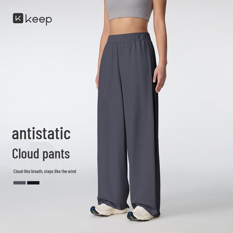 Keep Women s Pleated Wide-Leg Yoga & Fitness Pants M