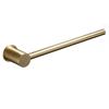 Fashionable All Copper Towel Rack Wall Mounted Towel Pole Bathroom Black Slipper Holder Hand Towel Bar Bathroom Accessories