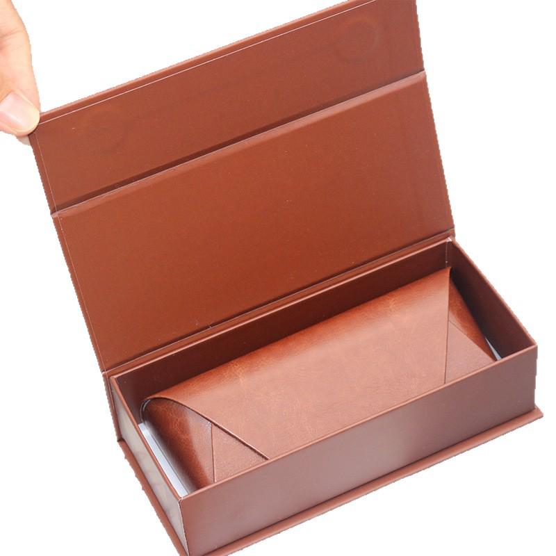 Vintage Leather Cowhide Glasses Case for Sunglasses & Myopia Glasses - High-Grade Design, In Stock