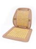Cool Bamboo Floor Cushion, Heatstroke Prevention, Heat Protection, Mesh Back Cushion, Breathable, Non-slip, Check Pattern, Non-stuffy, Back Cushion