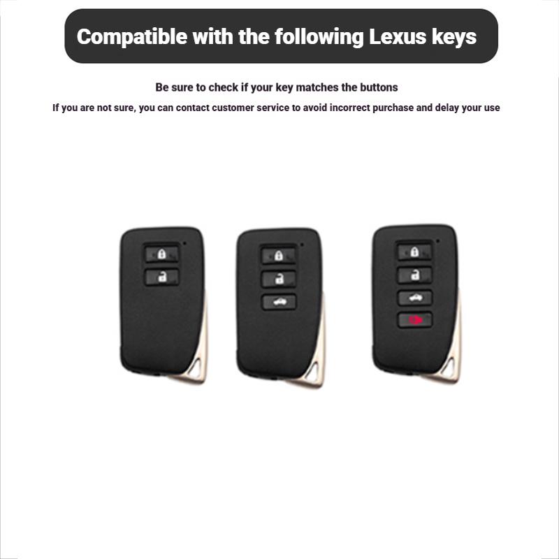 Car Key Cover Case Keychain For Lexus Nx Gs Rx Is Es Gx Lx Rc 200 250 350 Ls 450H 300H Fob Keyless Protect Shell Car Accessories