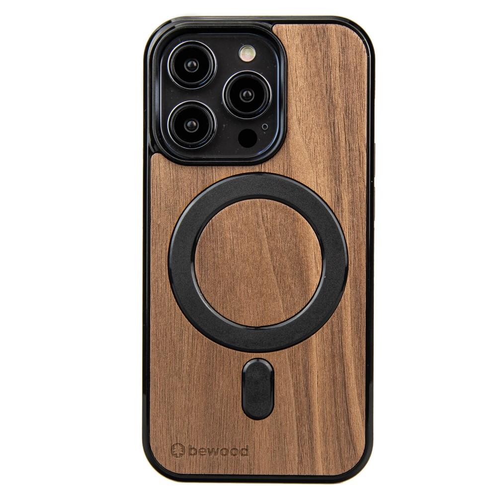 Bewood iPhone 14 Pro Case American Walnut MagSafe