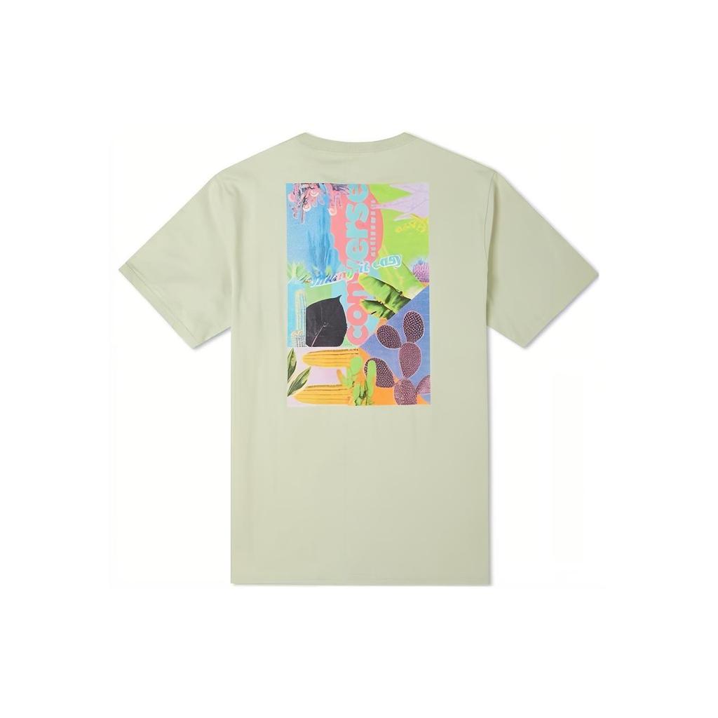 Converse Fabricated Nature T Shirt Unisex Pea Green 10023463-A03