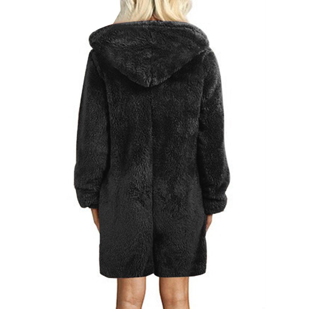 Women Long Sleeve Hooded Jumpsuit Pajamas Casual Winter Warm Rompe Sleepwear