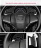 T-Carbon Carbon Fiber Shift Paddles for Honda Fit Vezel - Extended Steering Wheel Mod.