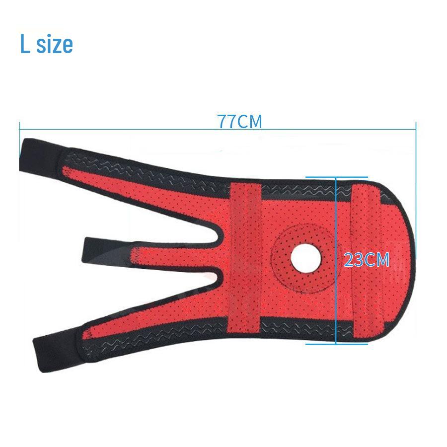 Summer Anti-Slip Knee Pads with Four Springs for Outdoor Sports and Cycling