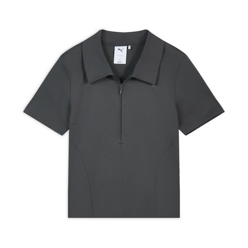 

PUMA Women s Casual Short Sleeve Polo Shirt L